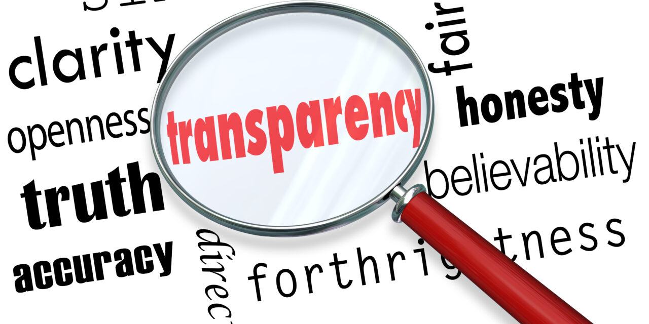 Transparency in Healthcare